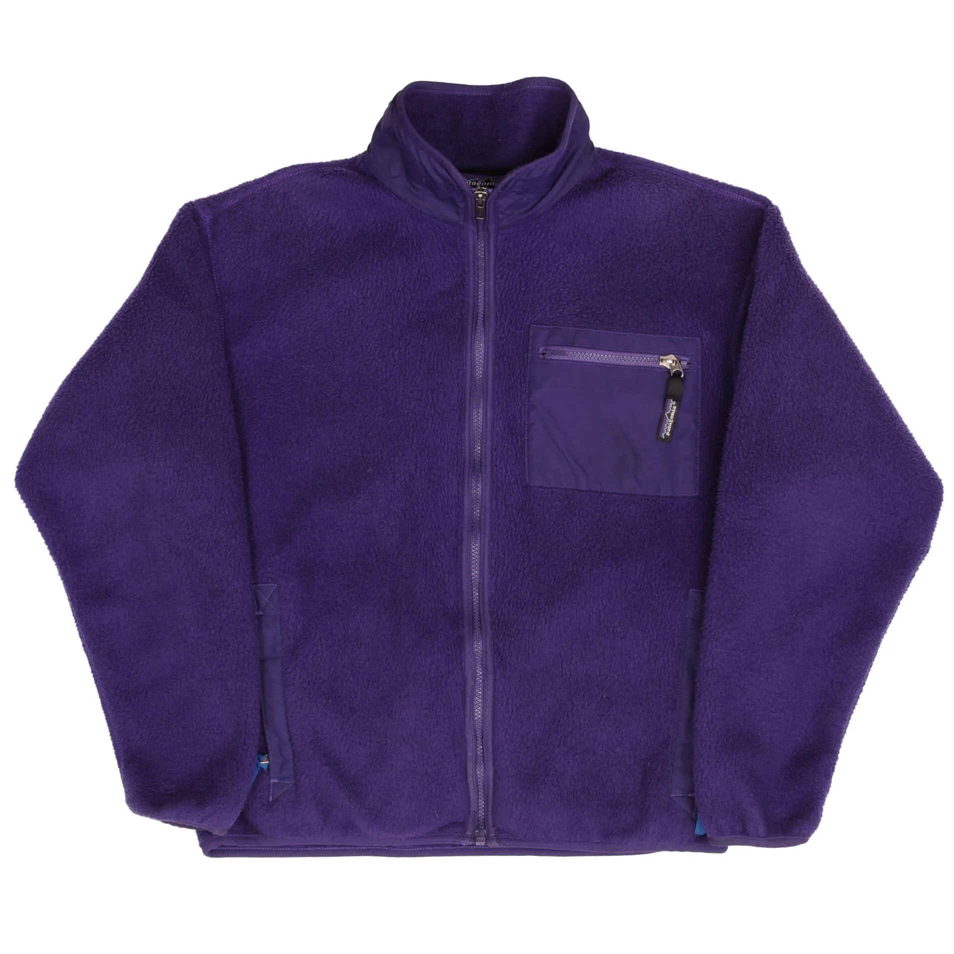 VINTAGE PATAGONIA RETRO-X DEEP PILE 1990S FLEECE WOMEN JACKET SIZE 12 MADE USA