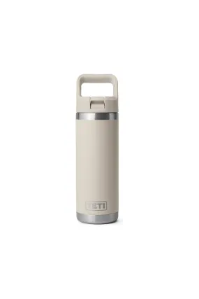 Yeti Rambler 18oz colour Straw Bottle 2.0 Cape Taupe